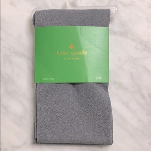 NWT kate spade Grey Tights S/M